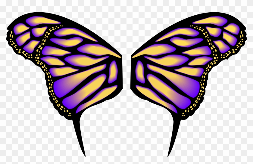 Big Image - Butterfly Wings Clipart #378835