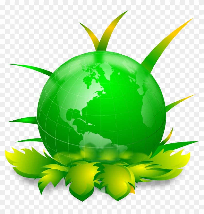 Eco Image Clipartist - Green Earth Png #378875