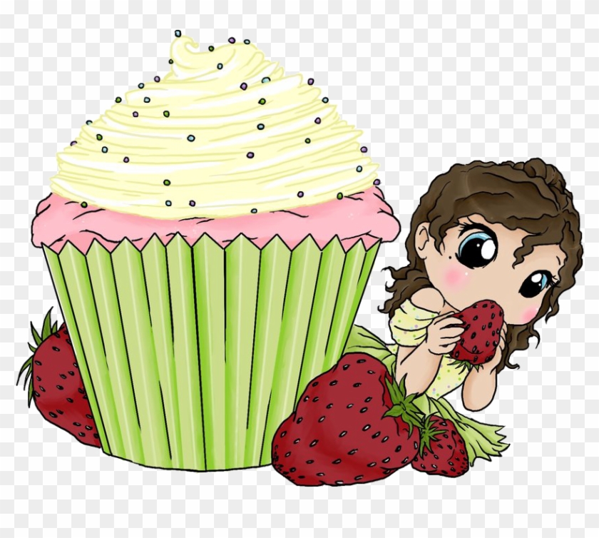 Cupcake By Art Forarts Sake On Clipart Library - Drawing #378895