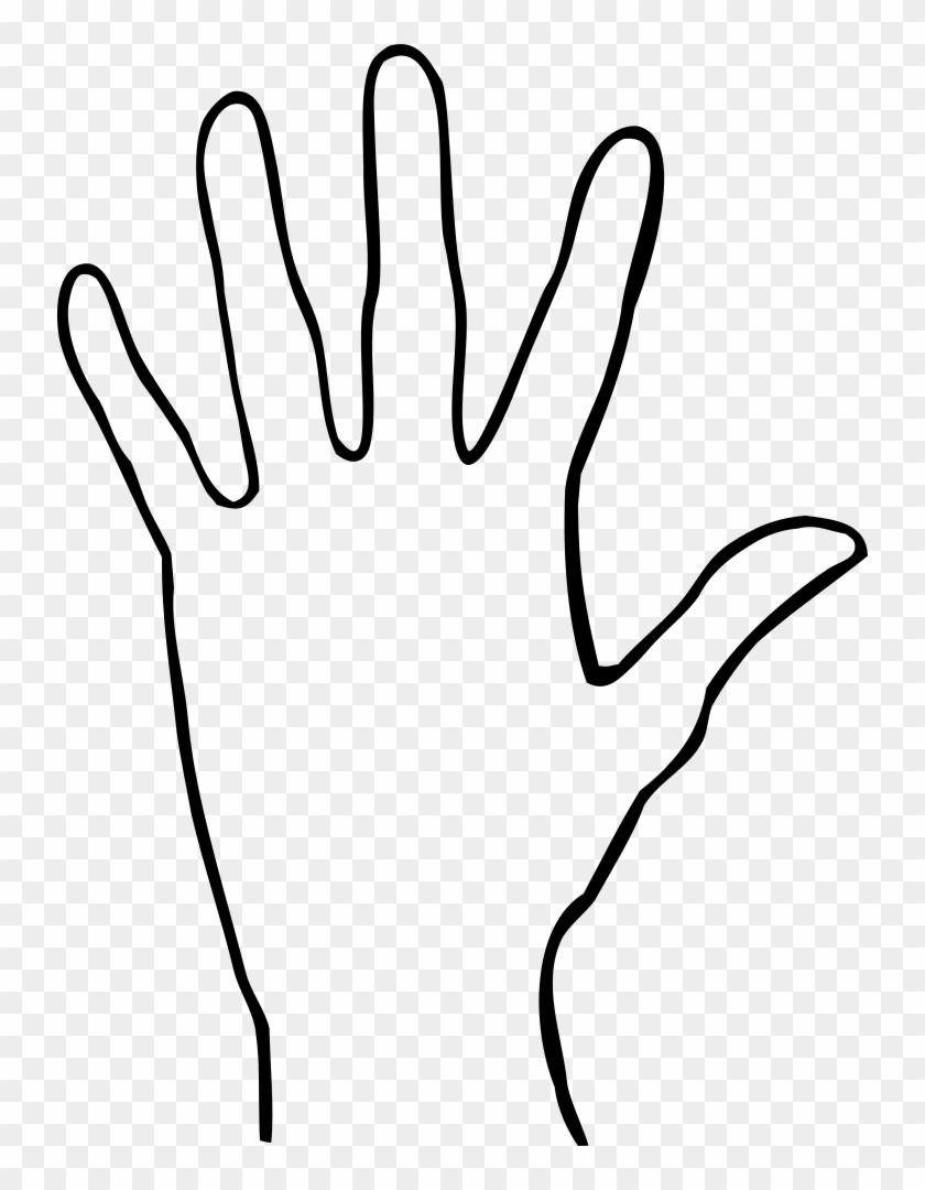 Vorlage Für Jahresschreiber - Palm Hand Clip Art #378930