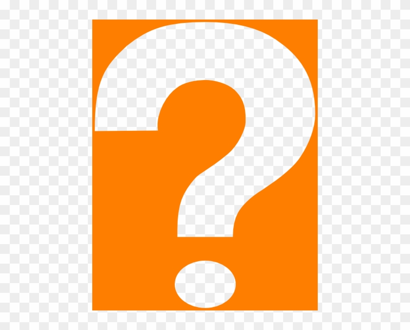 Orange Question Mark Clipart - Orange Question Mark Clip Art #379159