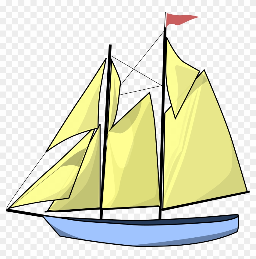 By Firkin - Sailboat Clip Art #379170