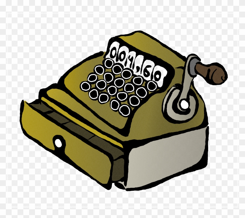 Big Image - Machine Cash Register Clip Art #379212