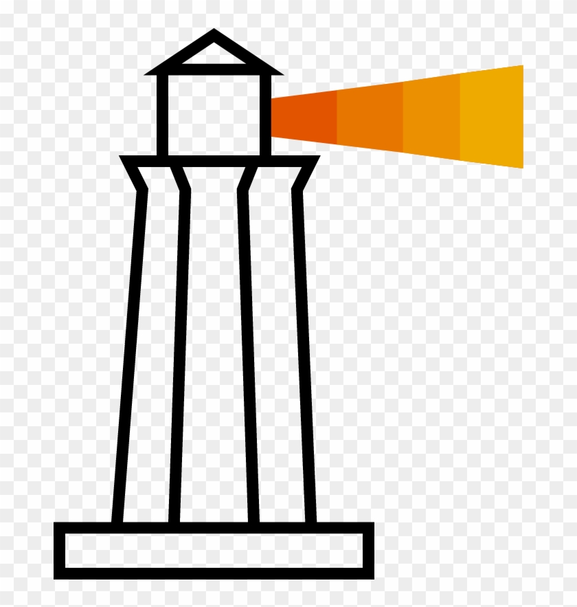 Png File 281471 Lighthouse R Orange - Png File 281471 Lighthouse R Orange #379372
