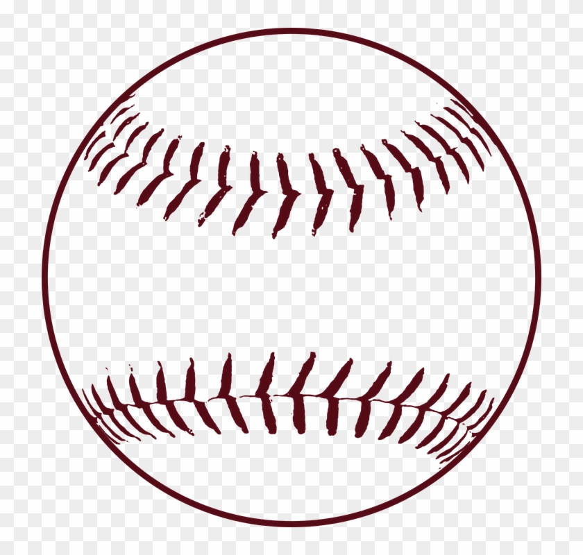 Softball Stitches Clipart - Clip Art Softball Free #379419