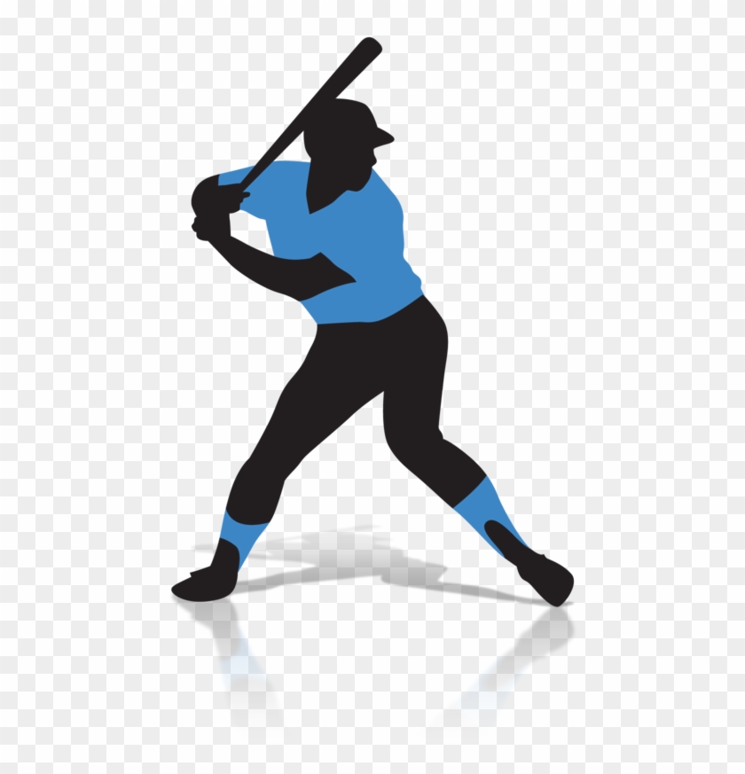 Baseball Bats Batting Pitcher Clip Art - Baseball Player Swinging Animation #379457