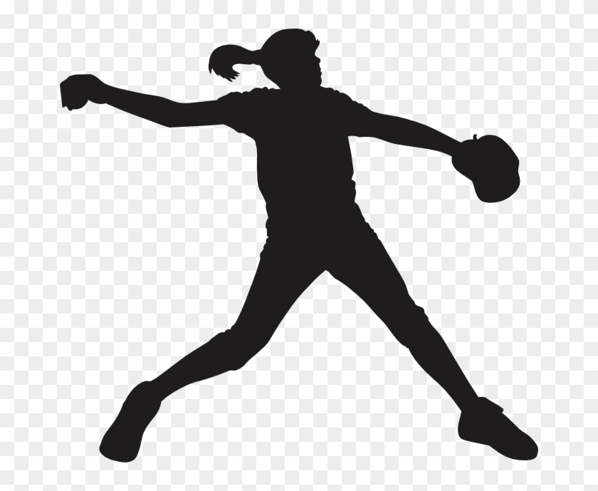 Love @ Claudia Jones @shelley Stafford - Softball Pitcher Silhouette Png #379460