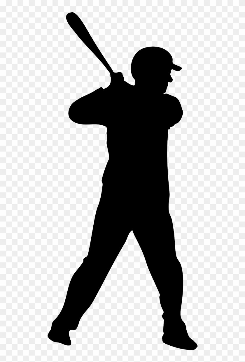 Vector Art Softball Batter Clipart Drawing Gg79087732 - Baseball Silhouette Transparent Background #379469