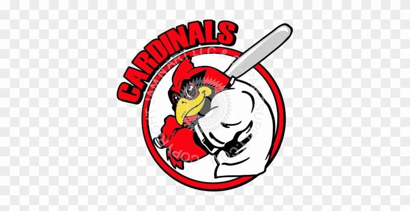 Baseball - Clip Art Cardinal Baseball #379566