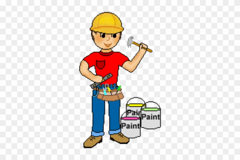 Cute Construction Worker Clipartkid Construction Worker - صور معاونونا في المسكن #379675