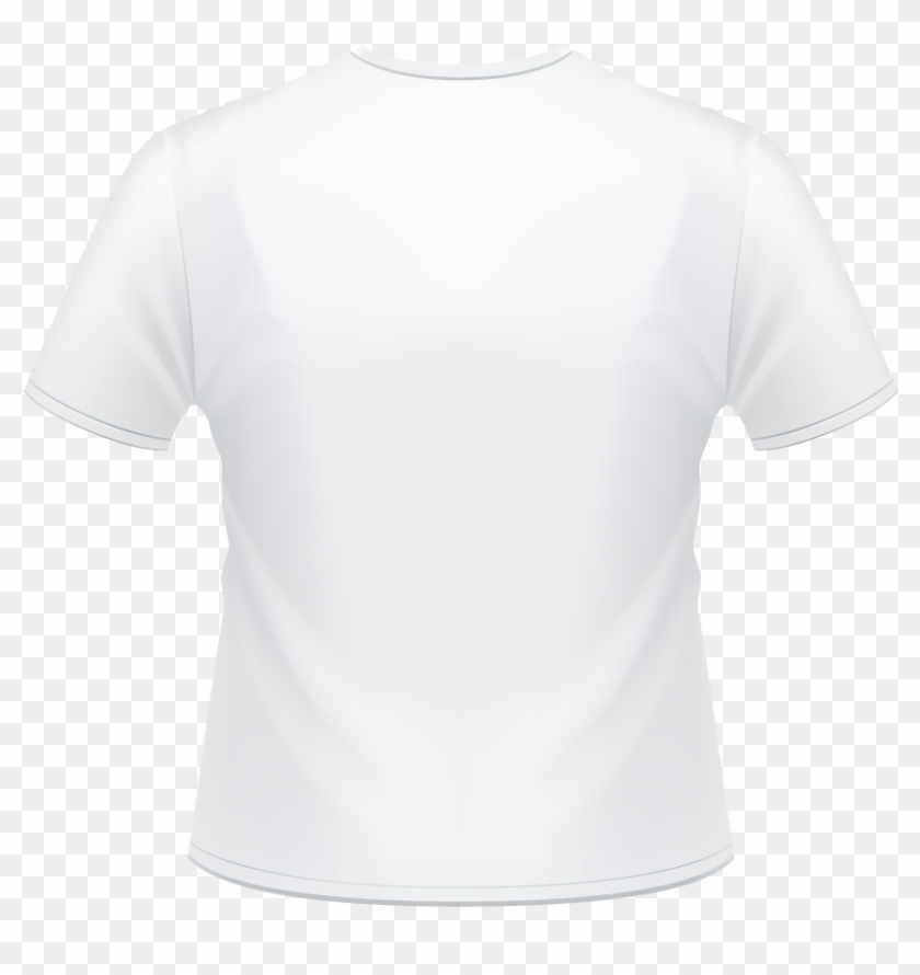 Print T Shirt Back - White Blank T Shirt #379679
