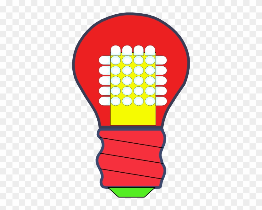 Led Light Bulb Clip Art - Led Light Clip Art #379705