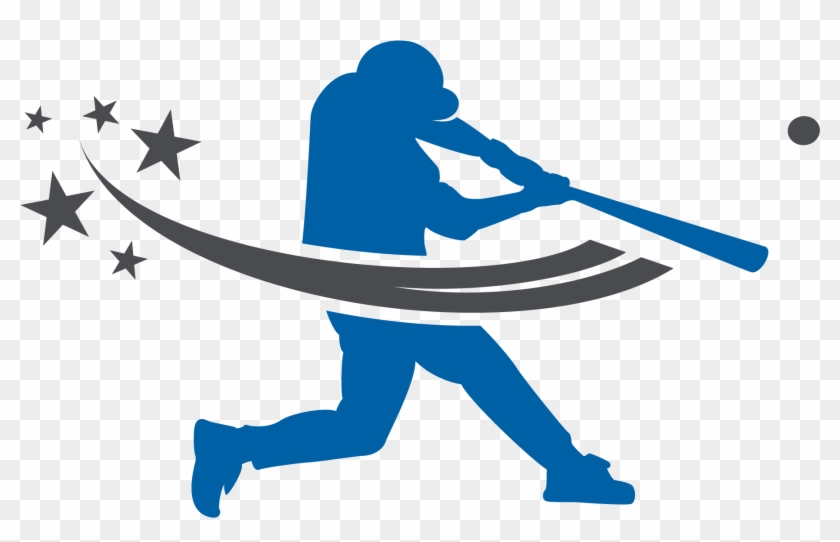 Baseball Silhouette Batting Clip Art - Baseball Silhouette #379737