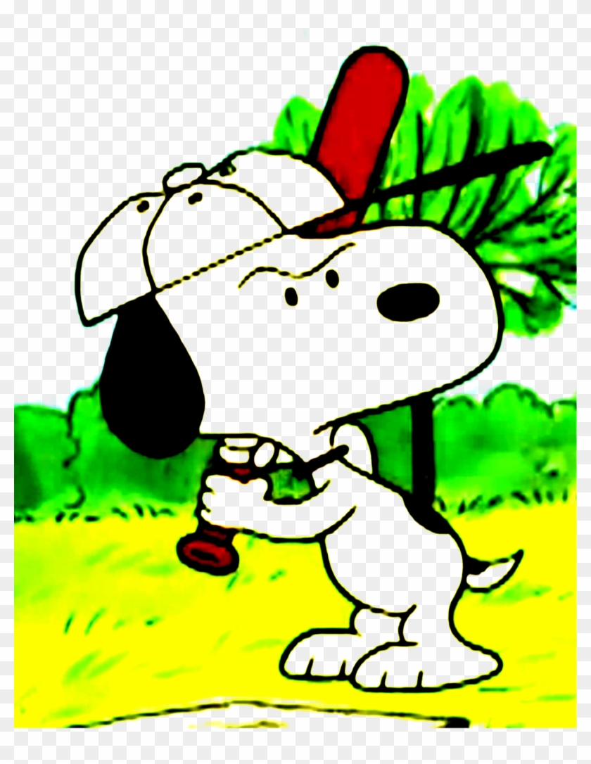 Snoopy Playing Baseball By Bradsnoopy97 On Deviantart - Snoopy Baseball #379779