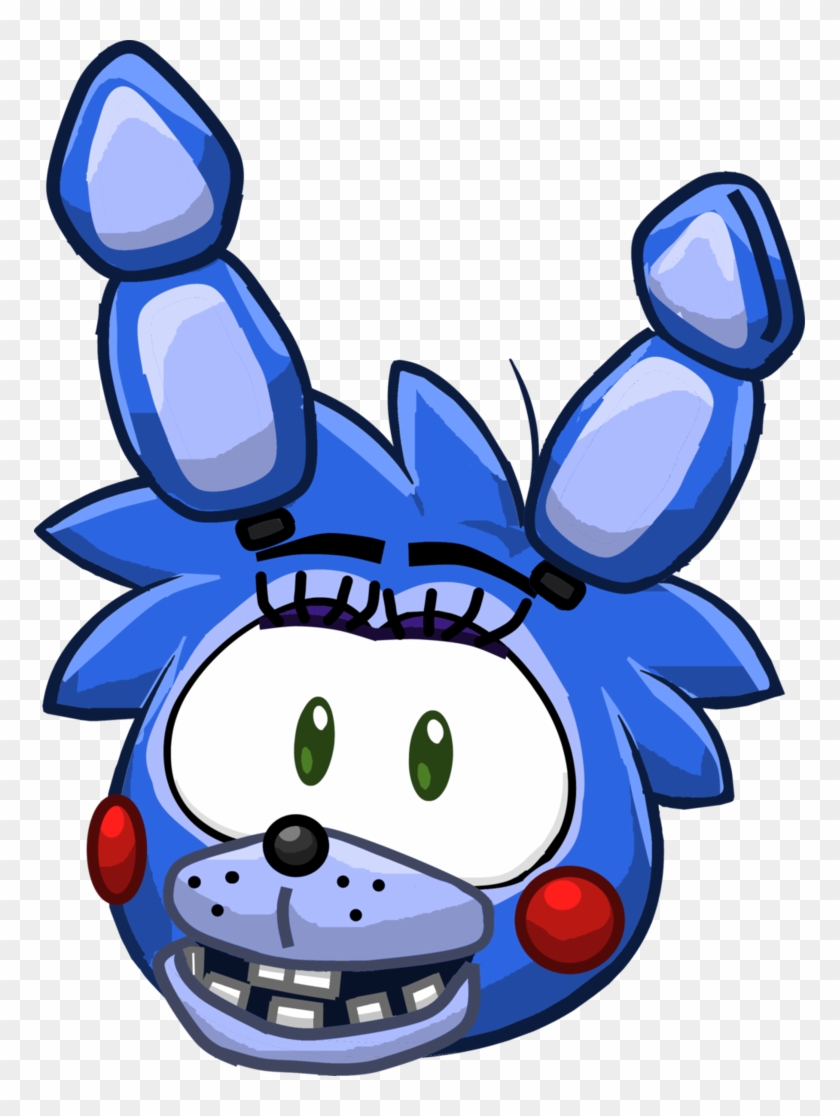 Puffle Toy Bonnie Five Nights At Freddy's Club Pen - Club Penguin Five Nights At Freddy's #380035