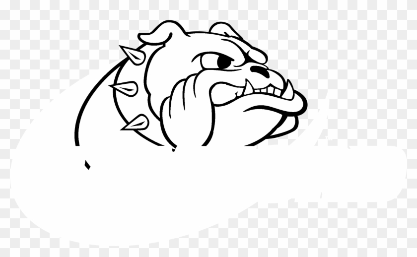 Samford Bulldogs Logo Black And White - College Jewelry Samford Bulldogs Satin Finish Stainless #380171