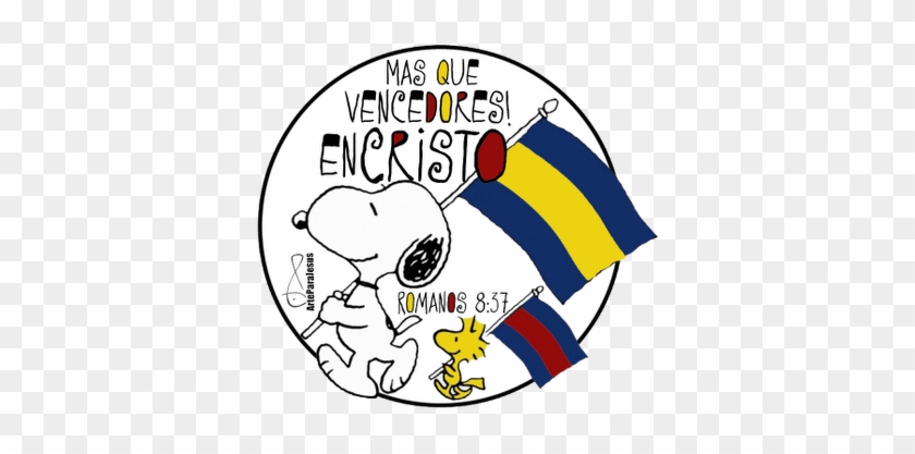 El Buen Pastor & Ovejitas - Snoopy Italy Flag #380335