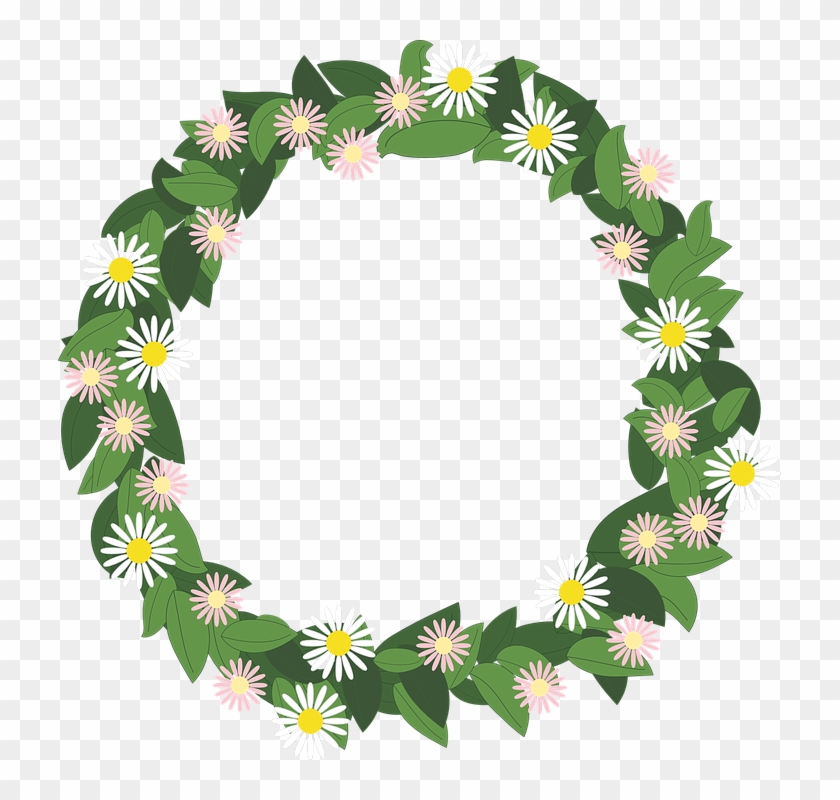 Wreath Clipart Pixel 14 - Lingkaran Bunga #380358