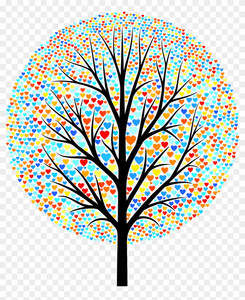 Tree Silhouette Autumn Drawing - Tree Silhouette Autumn Drawing #380516