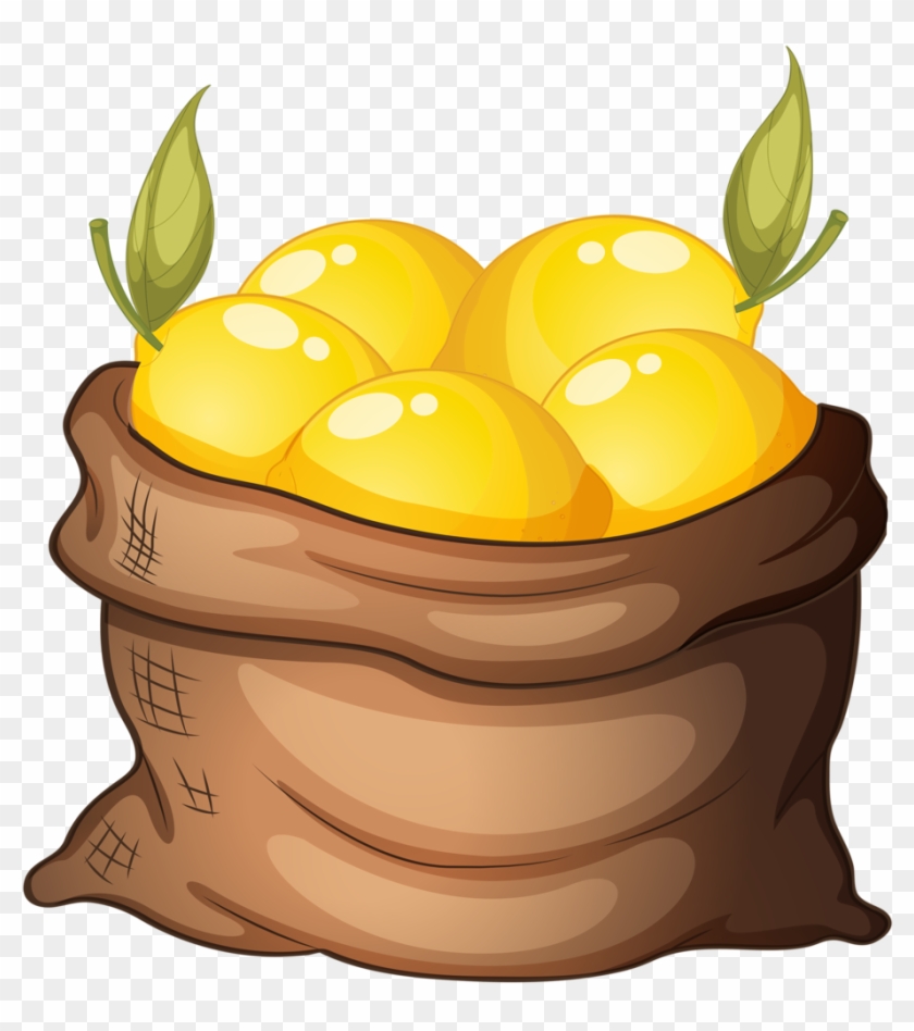 Sack Of Apples Clipart #380518