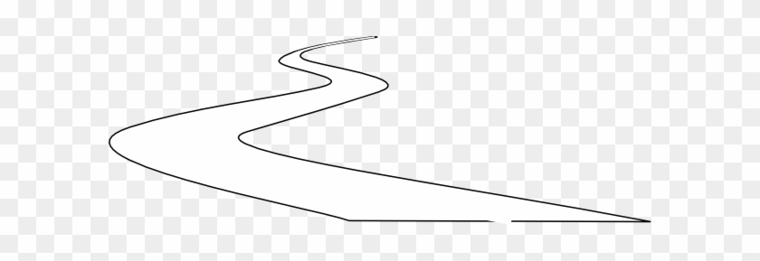 Curve Road Clip Art At Clker Com Vector Clip Art Online - Curved Road Vector #380524