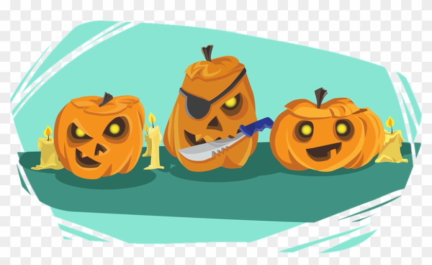 Pumpkin Halloween Knife Holiday Celebratio - Pumpkin Riddles #380528