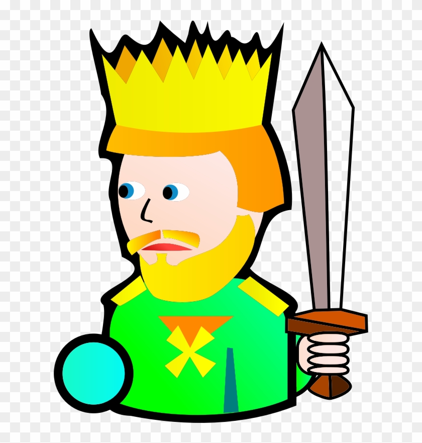 Sword King, Person, Man, Sword - King Clip Art #380535