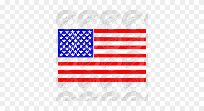 American Flag Stencil - American Flag Back Patch #380564