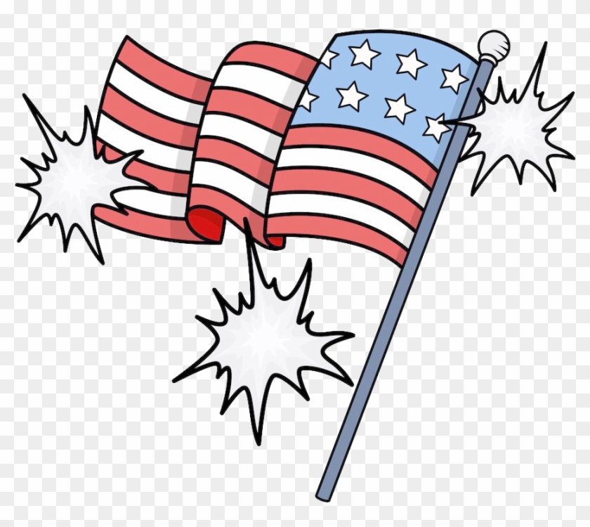 Flag Of The United States Independence Day Clip Art - Flag Of The United States Independence Day Clip Art #380577
