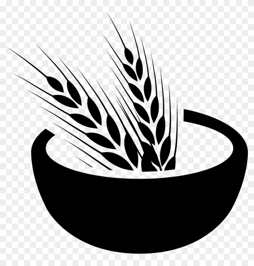 Wheat Grains On A Bowl Comments - Grains Icon #380570