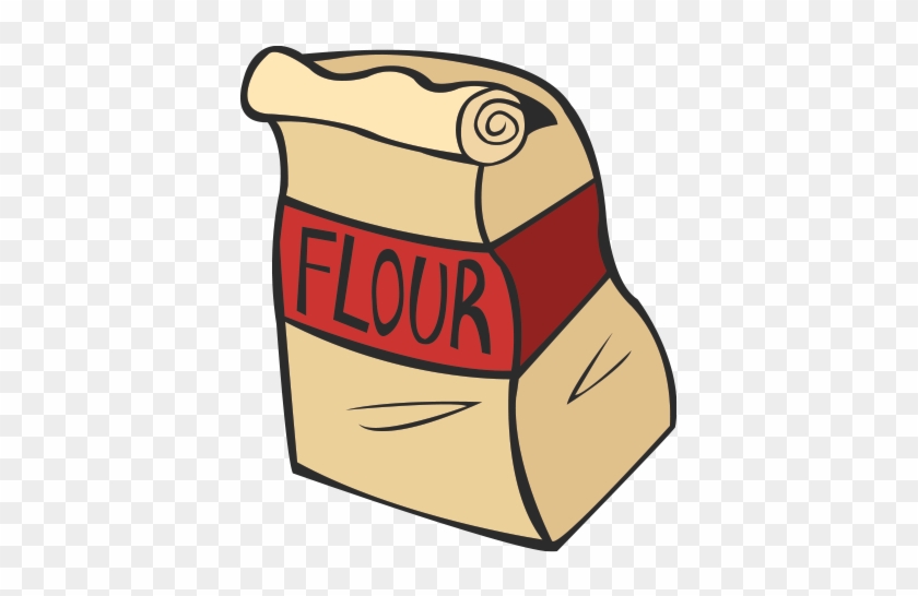 Wheat Flour Clip Art - Flour Clipart #380611