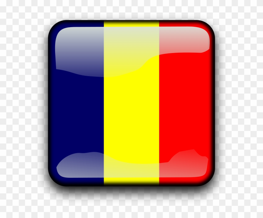 Flag Of Chad Png Images - French Glossy Flag Large Tote Bag #380625