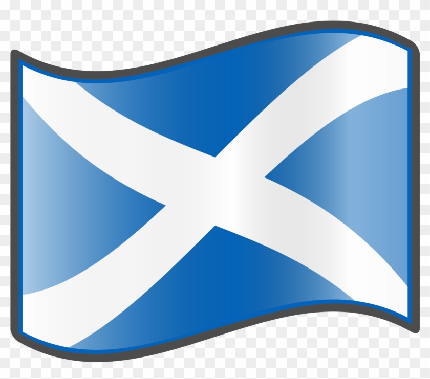Scottish Flag Clipart - Scotland Flag Clip Art #380642