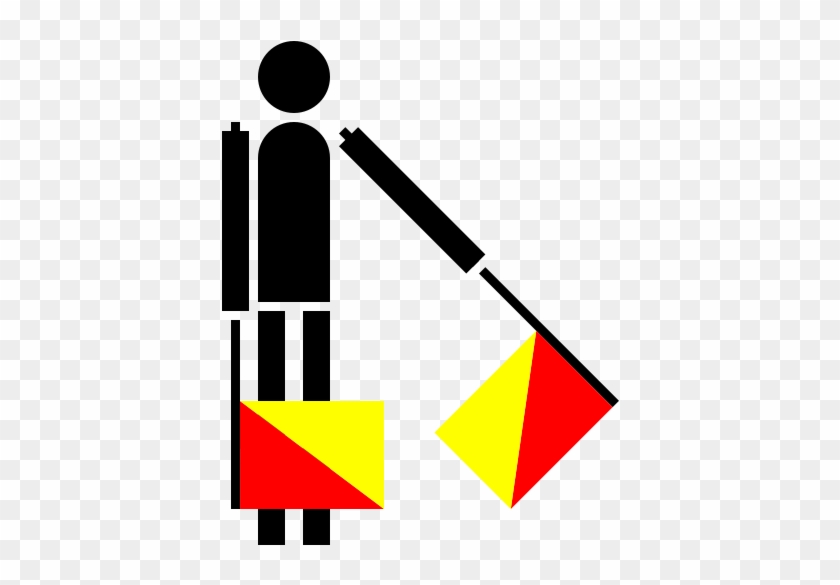 Semaphore Golf Large 900pixel Clipart, Semaphore Golf - Semaphore Flags #380671