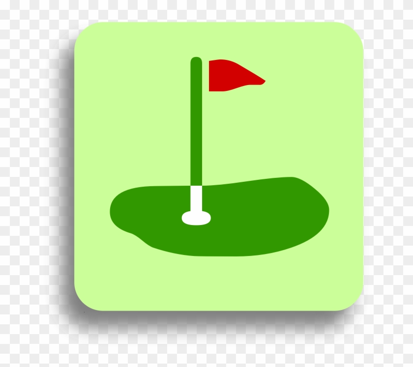 Clipart - Golfcourse - Golf Course #380679