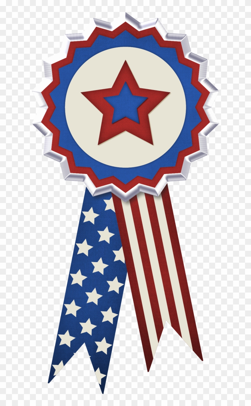 4th of july ribbon clipart