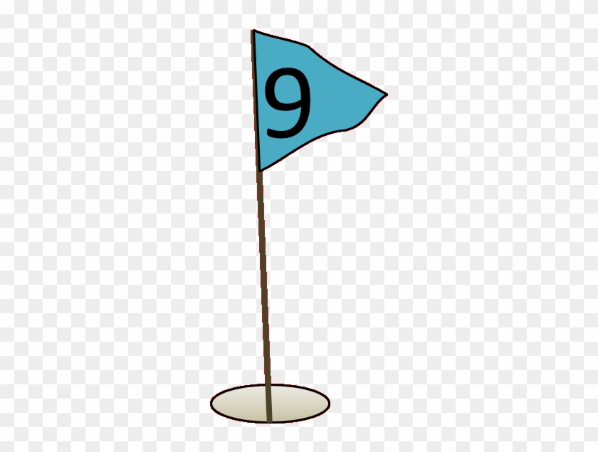 Hole - Golf Hole 9 Flag #380704