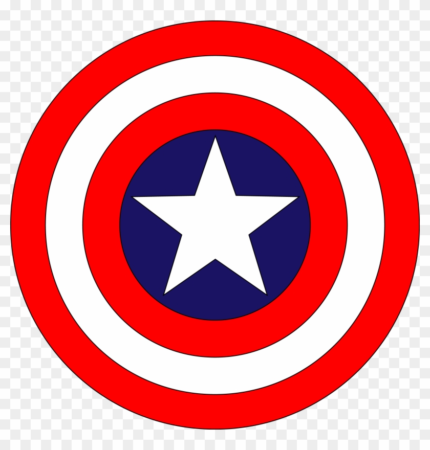 Captan America Logo Shield - Mile End Tube Station #380709