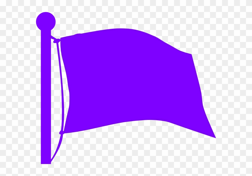 Purple Flag Clipart #380727