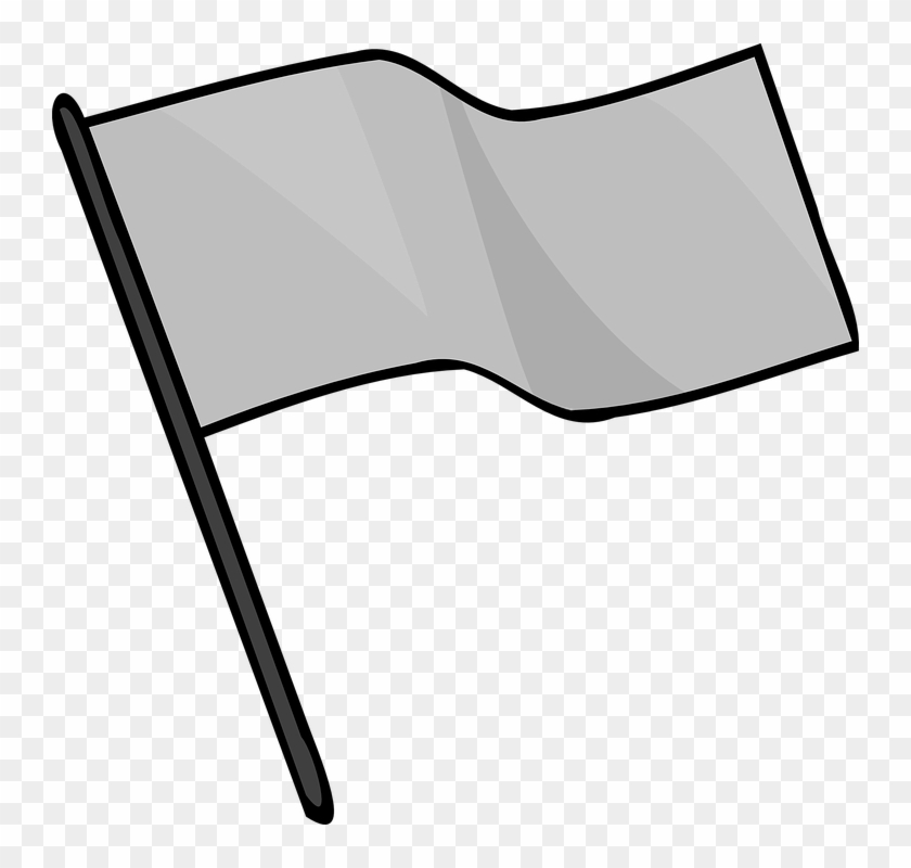 Gray Clipart Flag - Capture The Flag Clipart #380742