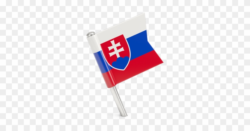 Slovakia Flag Png Transparent Images - Flag Of Slovakia Clipart #380747