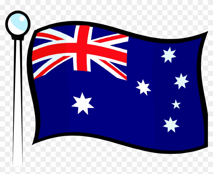 But Even With Aussies, We Talk Alot About The United - Clip Art Australia Flag #380796