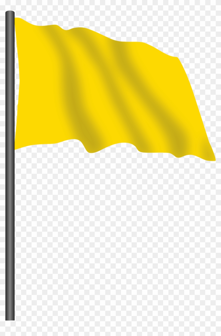This Free Icons Png Design Of Motor Racing Flag - Yellow Flag Clipart #380843