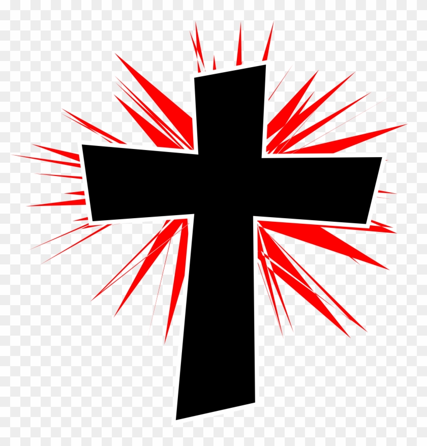 Christian Cross Crucifix Christianity Clip Art - Christian Cross Crucifix Christianity Clip Art #380865