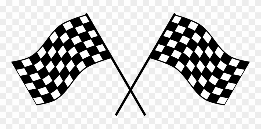 Checkered Flag Free Vector Checker Flag Race Checkered - Car Racing Party Theme #380854