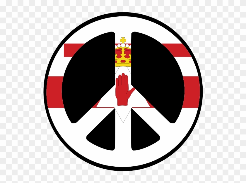 Northern Ireland Peace Symbol Flag 6 Drapeau Bandiera - Wallpaper #380885