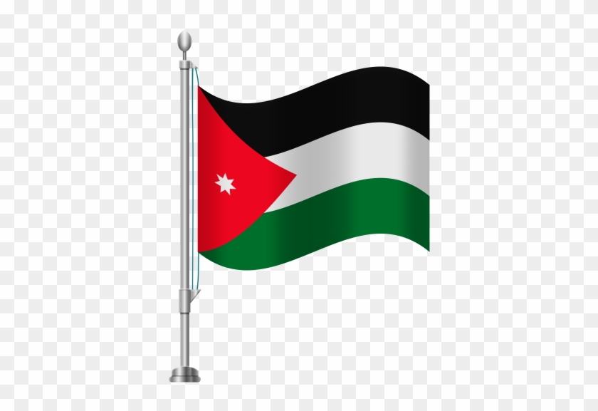 Jordan Flag Png Clip Art - Jordan Flag Png #380916