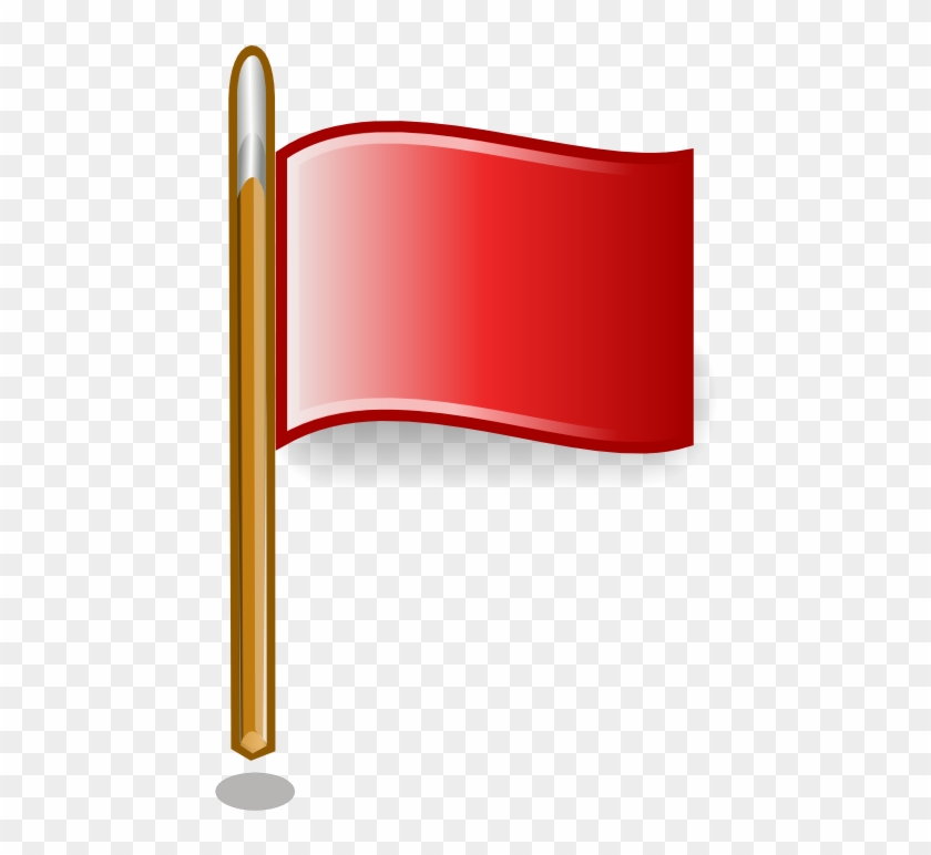 Red-flag Cliparts - Flag Png Red #380962