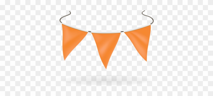 Bunting Flags - Orange Bunting Flags Png #381009