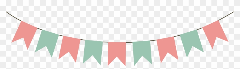 Bunting Banner Party Clip Art - Bunting Vector #381024